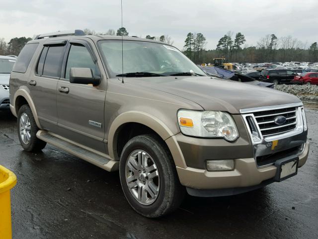 1FMEU64E56UA13892 - 2006 FORD EXPLORER E BROWN photo 1