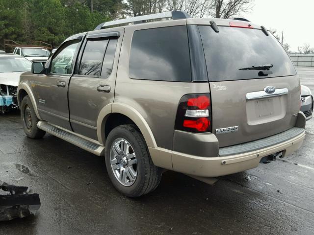 1FMEU64E56UA13892 - 2006 FORD EXPLORER E BROWN photo 3