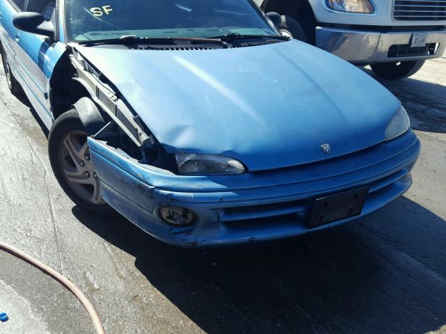 1B3HD56T8RF277612 - 1994 DODGE INTREPID E BLUE photo 9