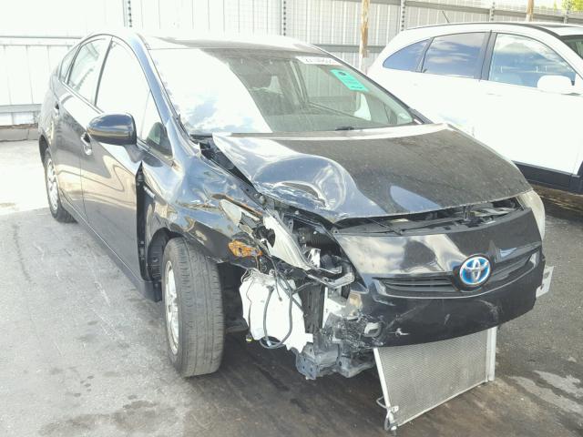 JTDKN3DU8A0063745 - 2010 TOYOTA PRIUS BLACK photo 1