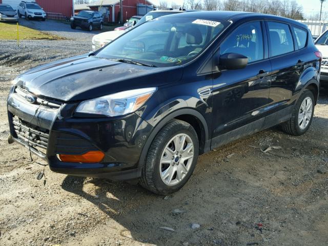 1FMCU0F7XEUB12872 - 2014 FORD ESCAPE S BLACK photo 2