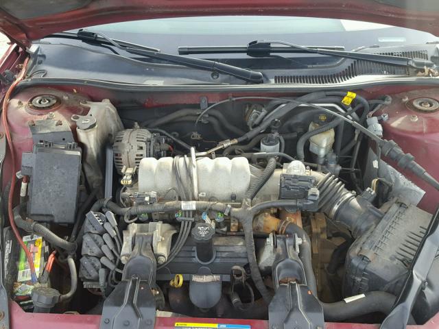 2G2WP552661141542 - 2006 PONTIAC GRAND PRIX RED photo 7