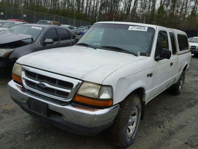 1FTYR14C0Y0PB7371 - 2000 FORD RANGER WHITE photo 2