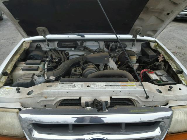 1FTYR14C0Y0PB7371 - 2000 FORD RANGER WHITE photo 7