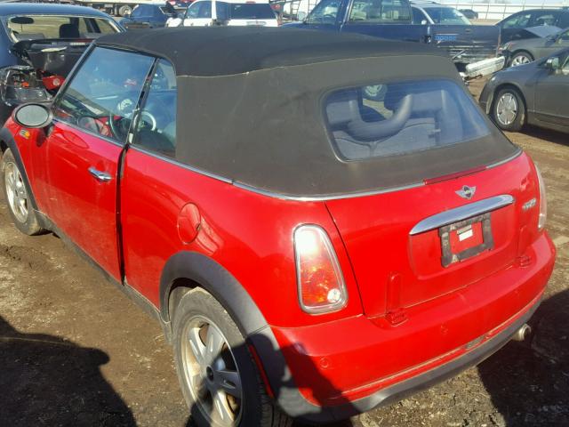 WMWRF33485TF61543 - 2005 MINI COOPER RED photo 3