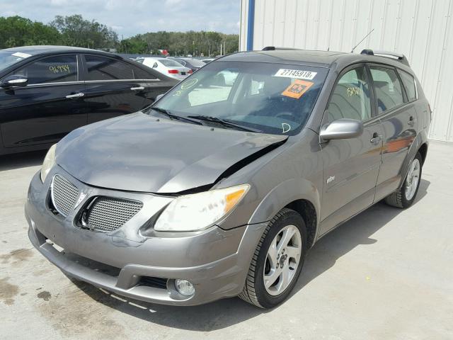 5Y2SL63875Z467679 - 2005 PONTIAC VIBE GRAY photo 2