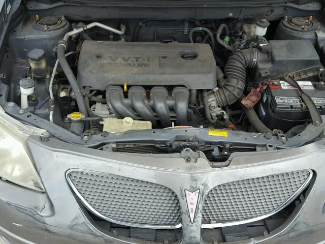 5Y2SL63875Z467679 - 2005 PONTIAC VIBE GRAY photo 7