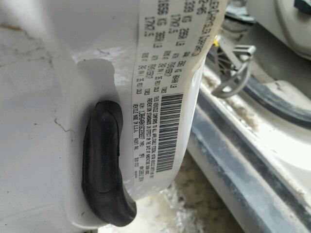 1J8HG48N16C229227 - 2006 JEEP COMMANDER თეთრი ფოტო 10