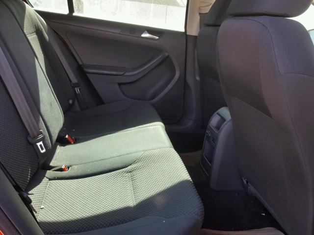 3VW2K7AJ4EM249101 - 2014 VOLKSWAGEN JETTA BASE 红色 照片 6