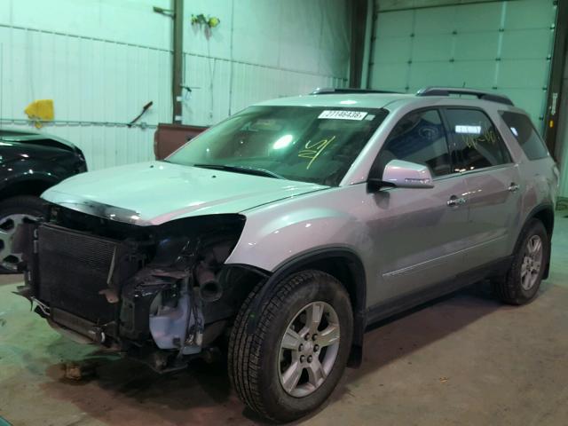 1GKEV33708J204907 - 2008 GMC ACADIA SLT GRAY photo 2