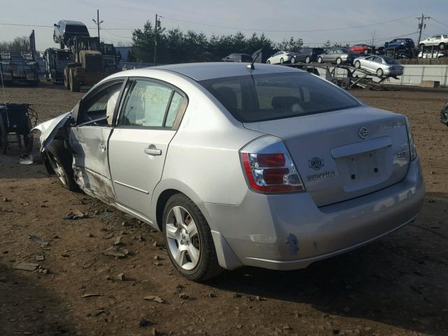 3N1AB61E97L722580 - 2007 NISSAN SENTRA 2.0 GRAY photo 3