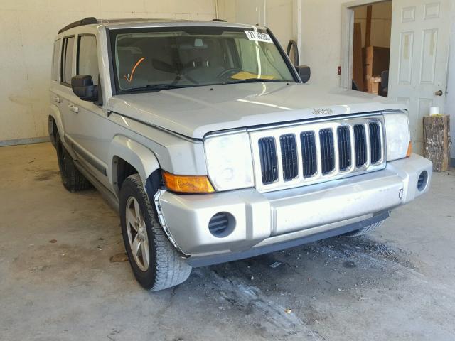 1J8HH48KX7C587320 - 2007 JEEP COMMANDER ვერცხლისფერი ფოტო 1