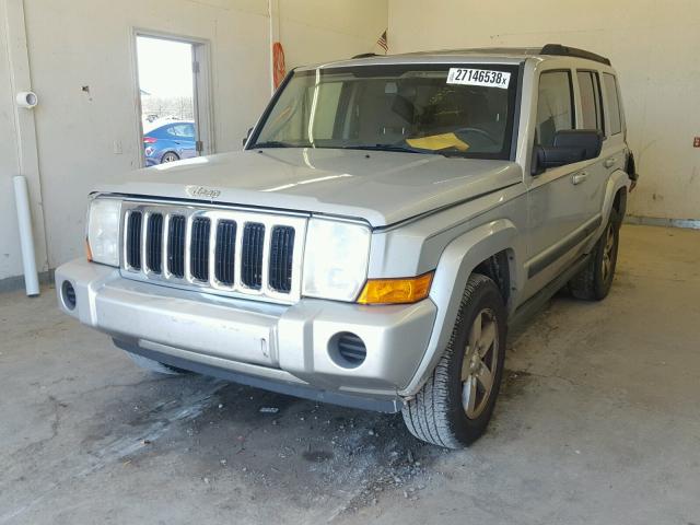 1J8HH48KX7C587320 - 2007 JEEP COMMANDER ვერცხლისფერი ფოტო 2