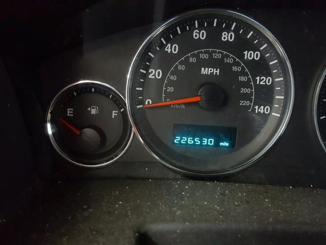 1J8HH48KX7C587320 - 2007 JEEP COMMANDER ვერცხლისფერი ფოტო 8