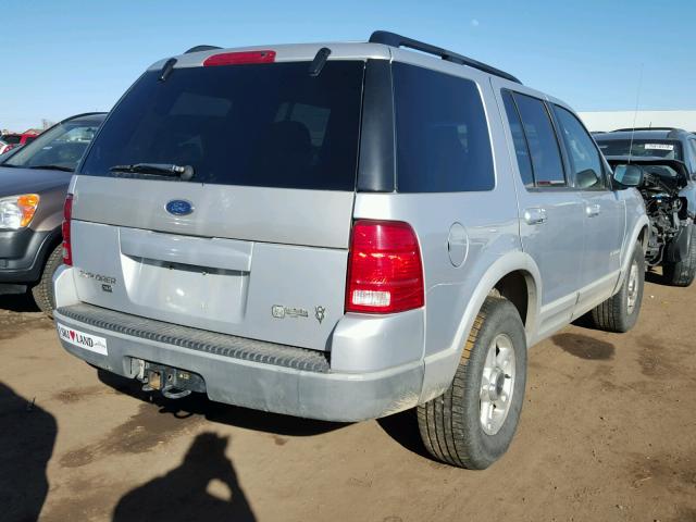 1FMZU73WX2UA72593 - 2002 FORD EXPLORER X SILVER photo 4