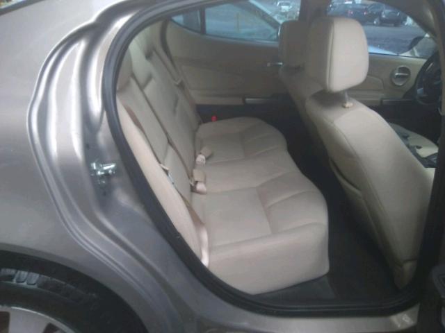 2G2WP552261289946 - 2006 PONTIAC GRAND PRIX ოქროსფერი ფოტო 6