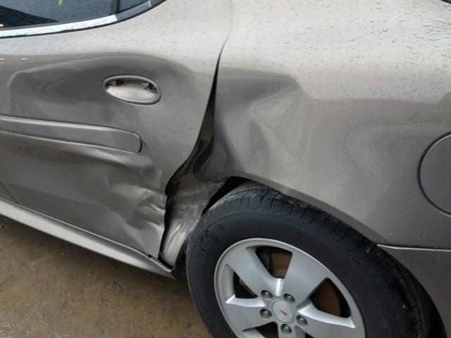 2G2WP552261289946 - 2006 PONTIAC GRAND PRIX ოქროსფერი ფოტო 9