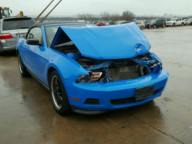 1ZVBP8EM4C5241031 - 2012 FORD MUSTANG BLUE photo 1