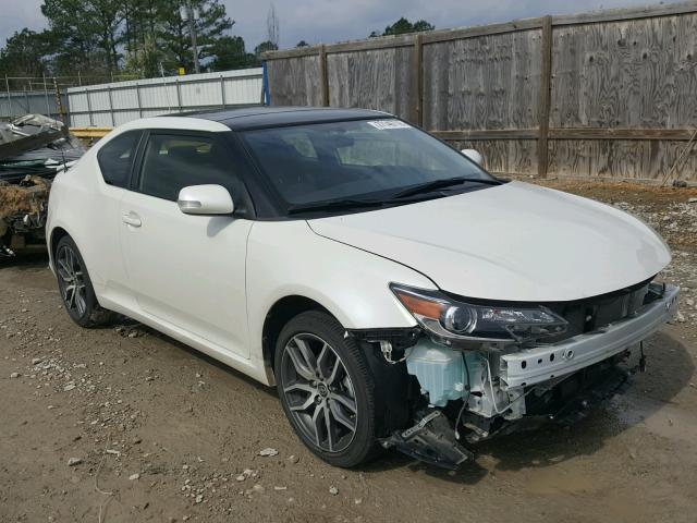 JTKJF5C78GJ020549 - 2016 TOYOTA SCION TC 白色 照片 1