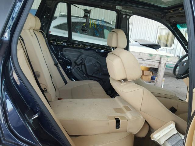 WBXPC934X8WJ21302 - 2008 BMW X3 3.0SI BLUE photo 6