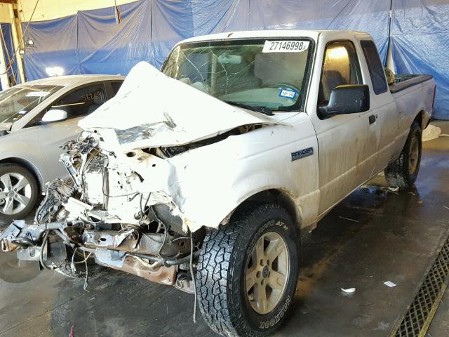 1FTYR15E86PA42189 - 2006 FORD RANGER SUP WHITE photo 2