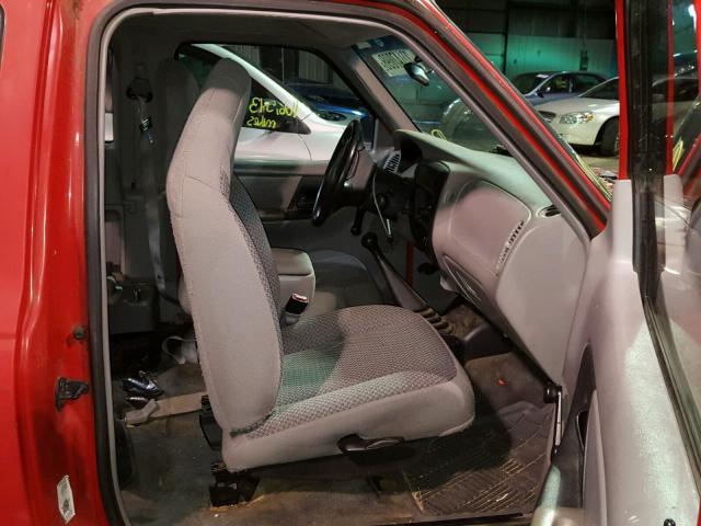 1FTYR14C9XPA14774 - 1999 FORD RANGER SUP RED photo 5