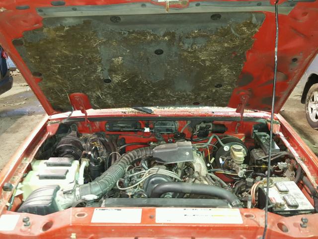 1FTYR14C9XPA14774 - 1999 FORD RANGER SUP RED photo 7