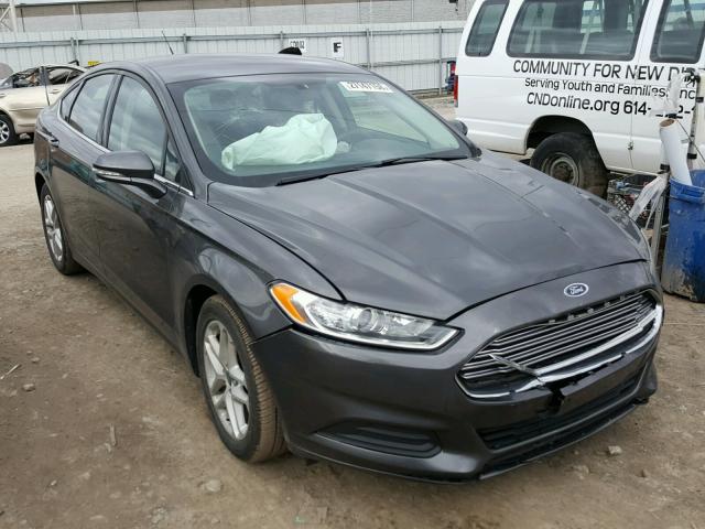 3FA6P0H79GR331277 - 2016 FORD FUSION SE CHARCOAL photo 1