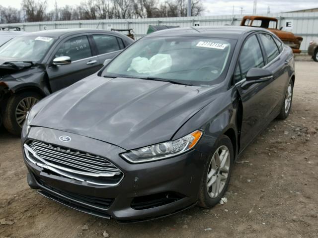 3FA6P0H79GR331277 - 2016 FORD FUSION SE CHARCOAL photo 2