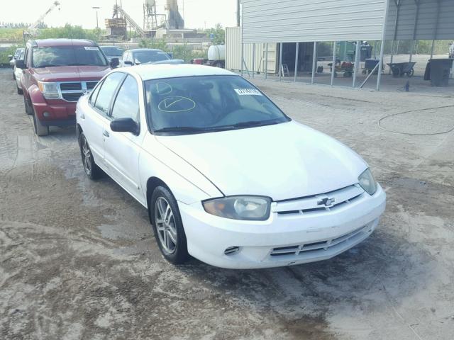 1G1JC52F637375521 - 2003 CHEVROLET CAVALIER WHITE photo 1