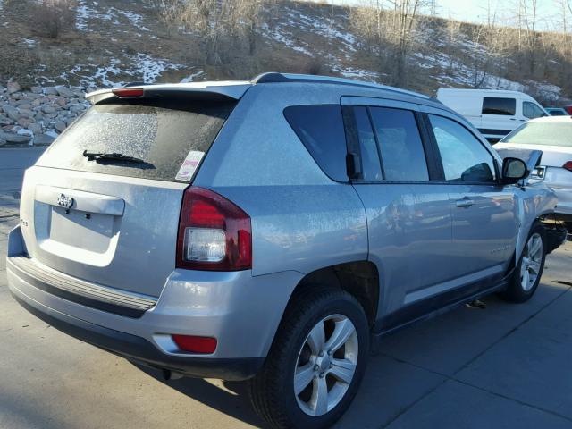 1C4NJDBB0FD257136 - 2015 JEEP COMPASS SP GRAY photo 4