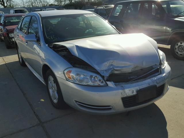 2G1WT57N891182668 - 2009 CHEVROLET IMPALA 1LT SILVER photo 1