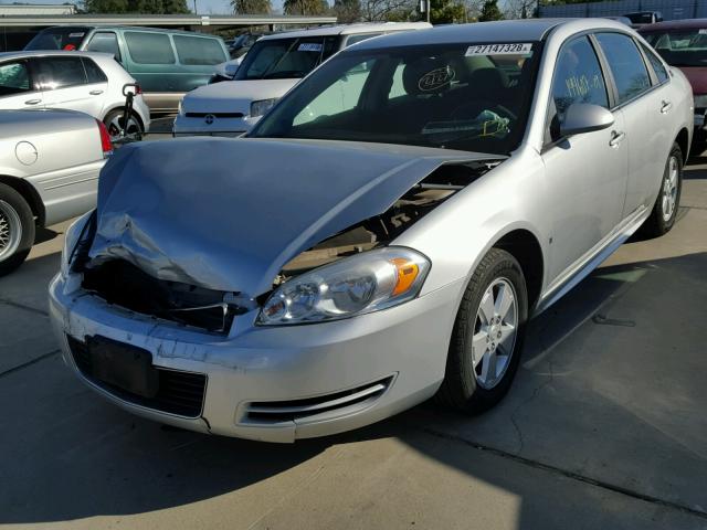 2G1WT57N891182668 - 2009 CHEVROLET IMPALA 1LT SILVER photo 2