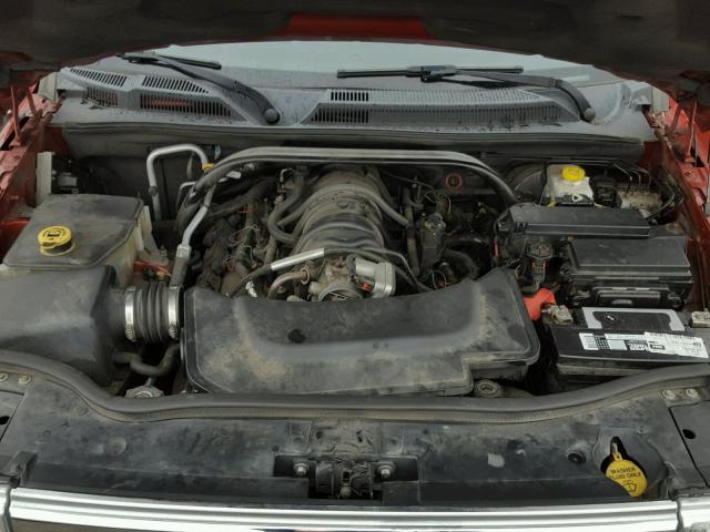 1J8HG58216C291447 - 2006 JEEP COMMANDER წითელი ფოტო 7