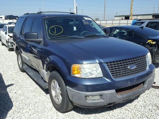 1FMRU15W03LB95529 - 2003 FORD EXPEDITION BLUE photo 1