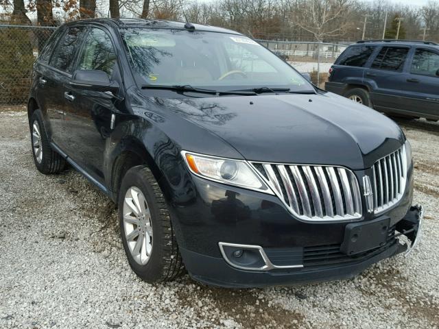 2LMDJ8JK8CBL17783 - 2012 LINCOLN MKX BLACK photo 1