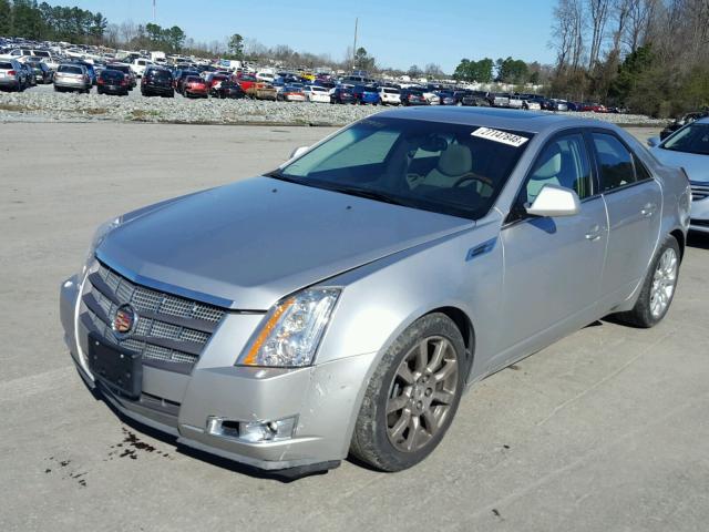 1G6DT57V980174185 - 2008 CADILLAC CTS HI FEA SILVER photo 2