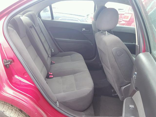 3FAHP08188R152685 - 2008 FORD FUSION SEL RED photo 6
