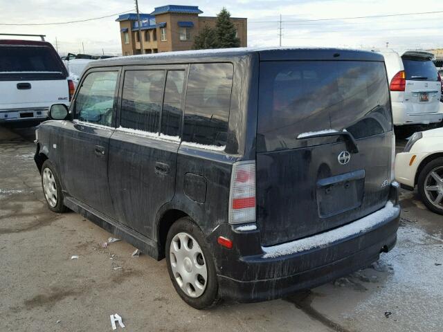 JTLKT324464054828 - 2006 TOYOTA SCION XB 黑色 照片 3