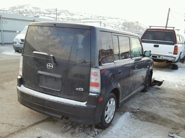 JTLKT324464054828 - 2006 TOYOTA SCION XB 黑色 照片 4