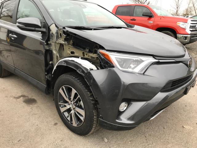 2T3RFREV1HW660893 - 2017 TOYOTA RAV4 XLE GRAY photo 9