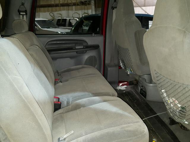 1FMSU41F82EB66498 - 2002 FORD EXCURSION MAROON photo 6