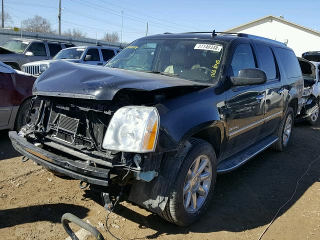 1GKUKMEF8AR142789 - 2010 GMC YUKON XL D BLACK photo 2