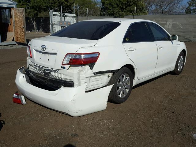 JTNBB46K973035532 - 2007 TOYOTA CAMRY NEW WHITE photo 4