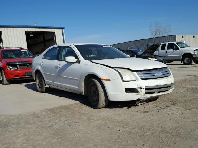 3FAFP07Z86R250661 - 2006 FORD FUSION SE WHITE photo 1