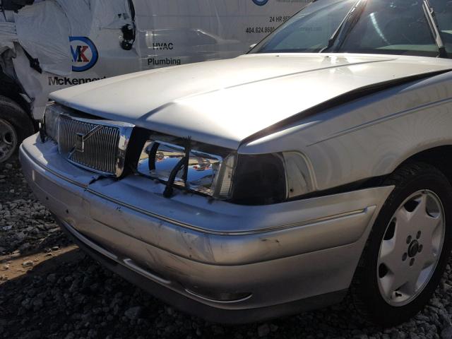 YV1KS9606W1136130 - 1998 VOLVO S90 SILVER photo 9