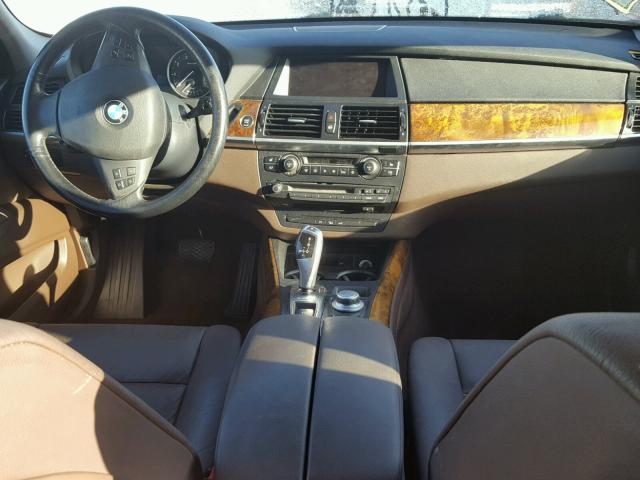 5UXFE83538L164790 - 2008 BMW X5 4.8I BLUE photo 9