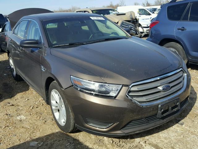 1FAHP2D80GG158257 - 2016 FORD TAURUS SE BROWN photo 1