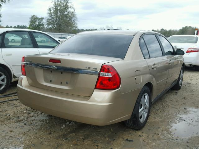 1G1ZS51866F282355 - 2006 CHEVROLET MALIBU LS TAN photo 4