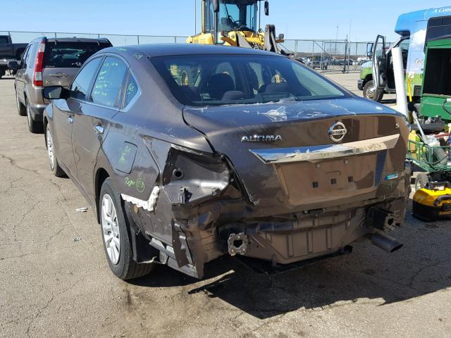 1N4AL3AP6DN548320 - 2013 NISSAN ALTIMA 2.5 GRAY photo 3